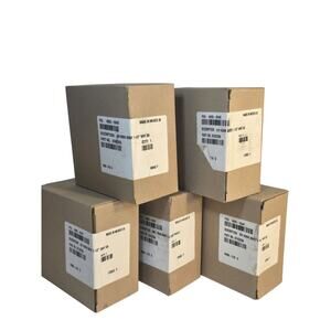 Lot Of 5 Sealed Simplex 4905-9940 Skirt Deep White 0742296 Fire Alarm